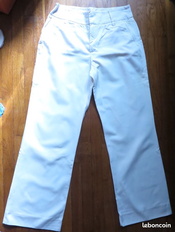 Pantalon blanc Zara Woman T42 (image 2)