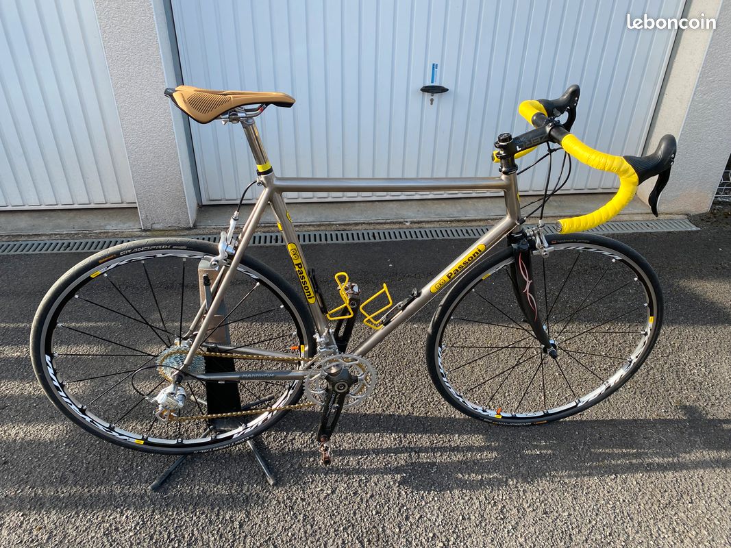CADRE VÉLO COURSE ancien LAPIERRE / Elliptic Painting / vintage bike/ 54 EUR 69,90 - FR