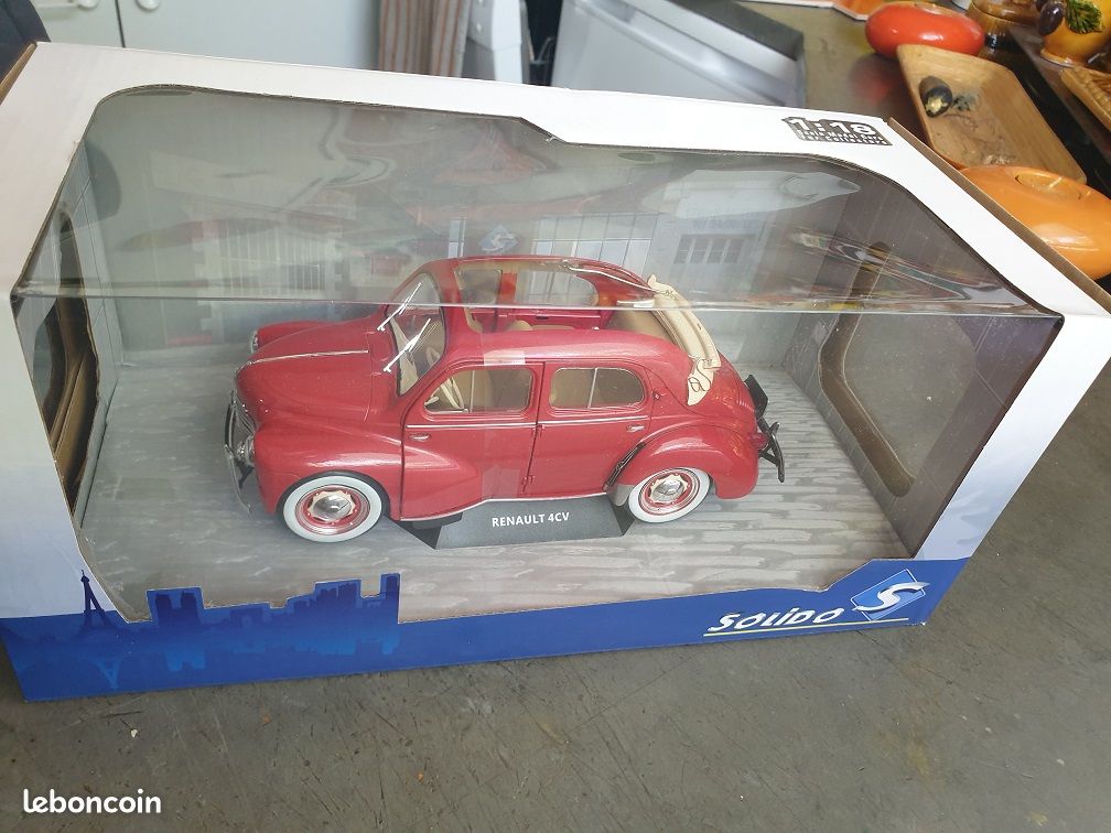 1952 Renault 4CV Decouvrable Rouge foncé Manuel, 4 vitesses Conduite à