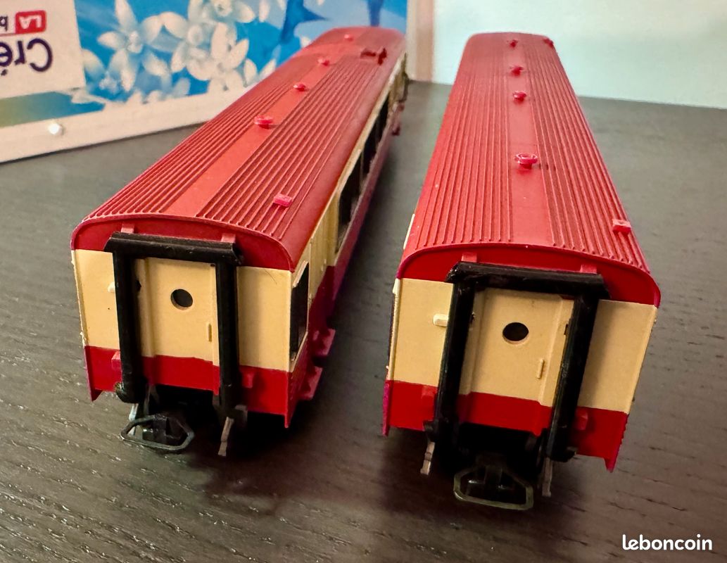 JOUEF AUTOMOTRICE AUTORAIL TYPE EAD ROUGE ET CREME XBD 4737 JOUEF AUTOMOTRICE AUTORAIL TYPE EAD ROUGE ET CREME XBD 4737