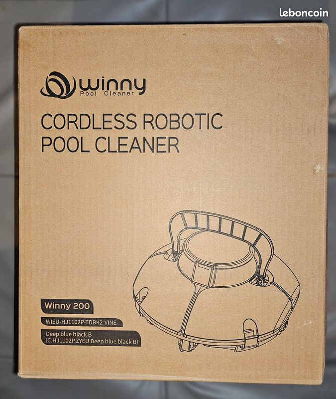 Test du winny pool cleaner : robot piscine sans fil efficacité maximale