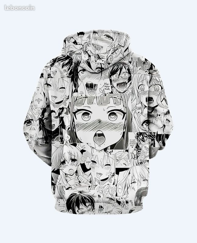 Dessin Animé Sweat Dessin Manga Pull à Capuche Manga: Olino