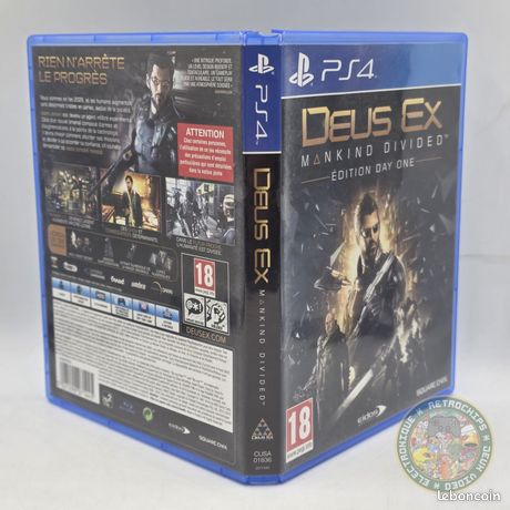 DEUS EX HUMAN REVOLUTION SONY PLAYSTATION 3 (PS3) FR OCCASION