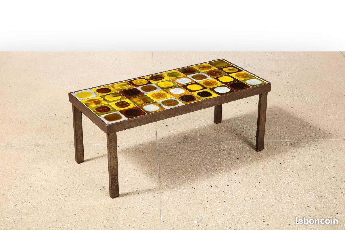 Table vintage Roger Capron (image 1)