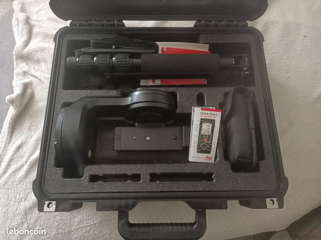 Pack Leica DISTO X4 P2P complet — ÉTAT NEUF (Toulouse / 31) (image 1)
