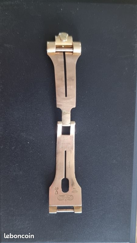 Rolex fermoir boucle déployante President Or 18K pour Day-Date