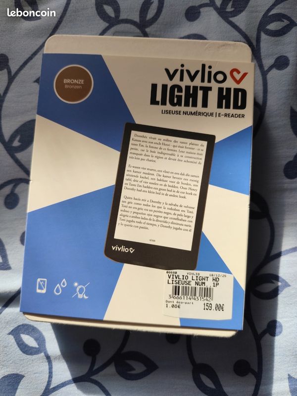 Housse de protection liseuse Light/Light HD/Light HD Color Vivlio