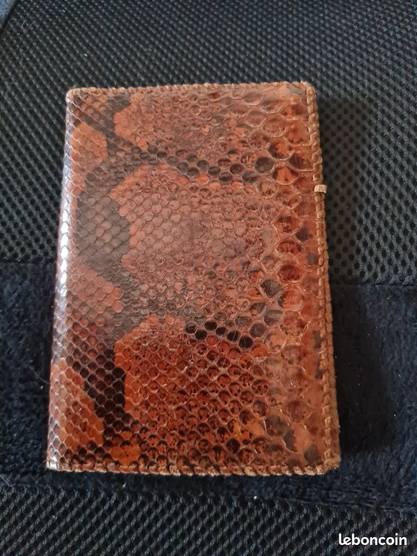 Porte feuille homme peau de serpent (image 1)