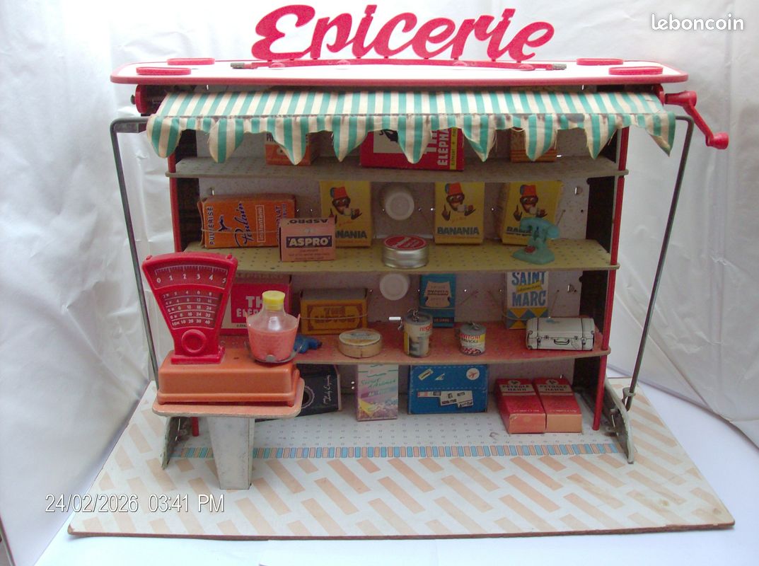 EPICERIE JOUET ANCIEN + USTENSILES DE CUISINE (1