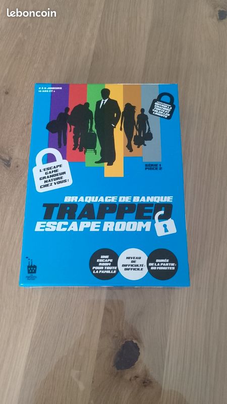 Coffret Trapped Escape Room - Braquage de banque (image 1)