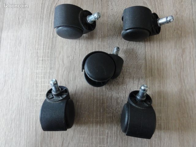 Roulettes pour chaise de bureau (image 2)