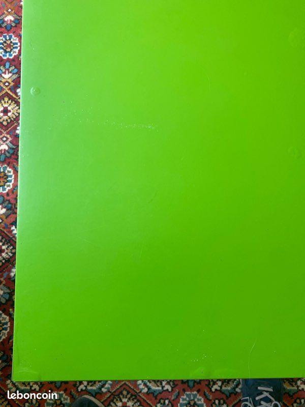 Table basse carrée verte (image 2)