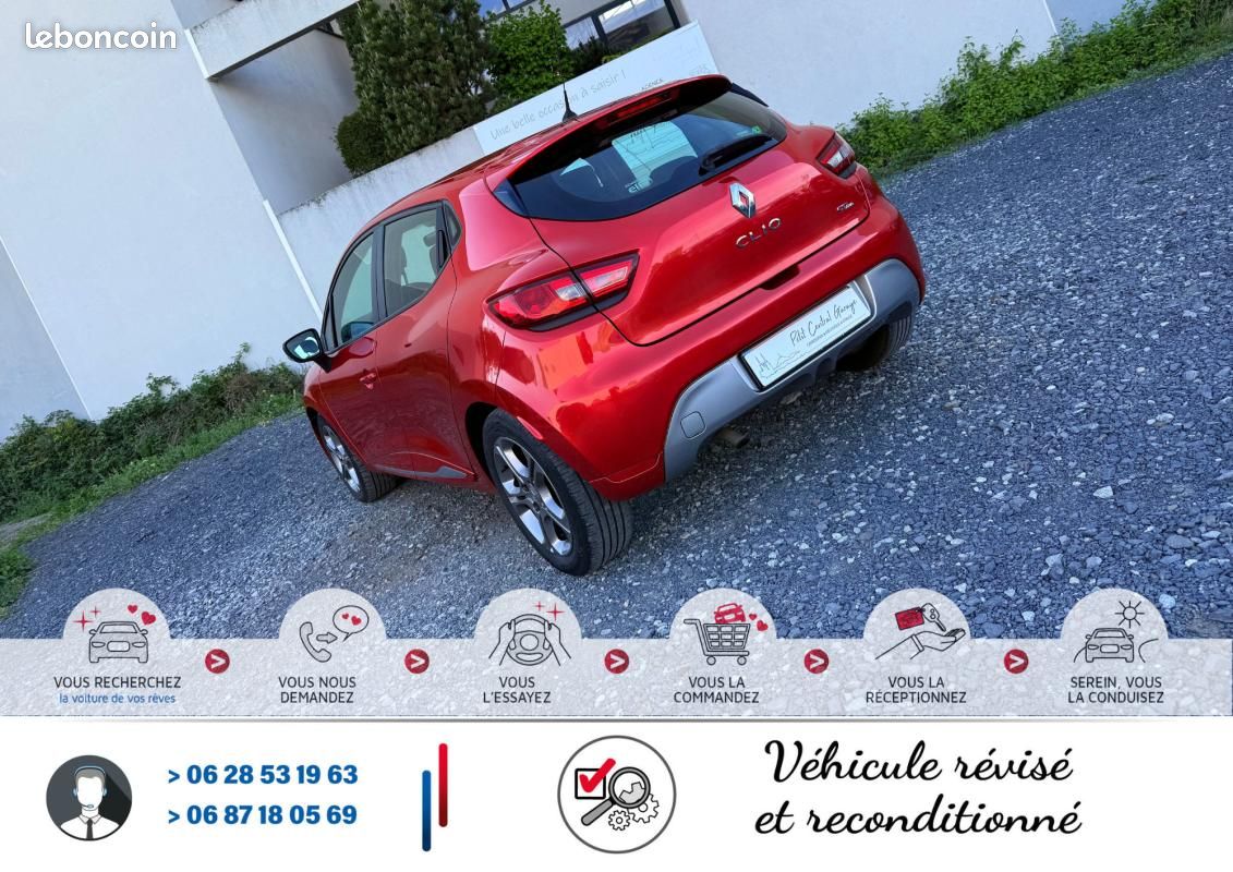Renault Clio Tce 90cv Gtline Driving Eco2 *Crit'Air 1 *128000Km*Moteur à Chaine*Véhicule Sous Gar... (image 12)