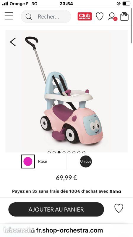 Porteur Smoby Maestro Porteur Maestro Ii Balade Electronique