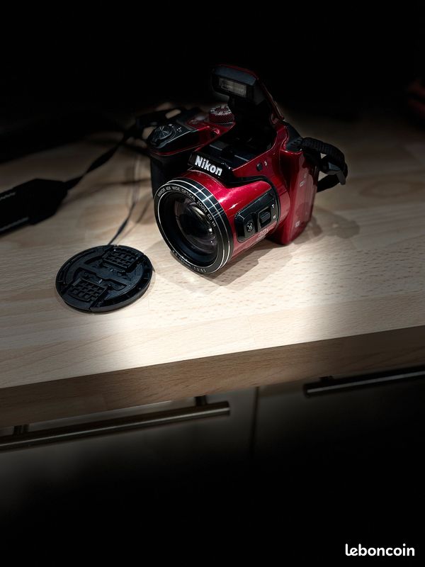 Appareil Photo Nikon Coolpix B500 Rouge – Occasion, Bon état, 16 MP