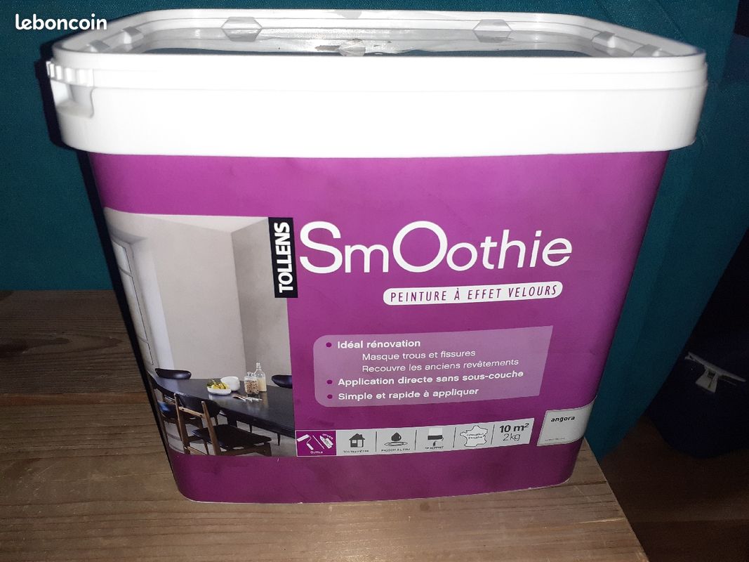 Peinture à effet velours neuve 2kg (image 1)