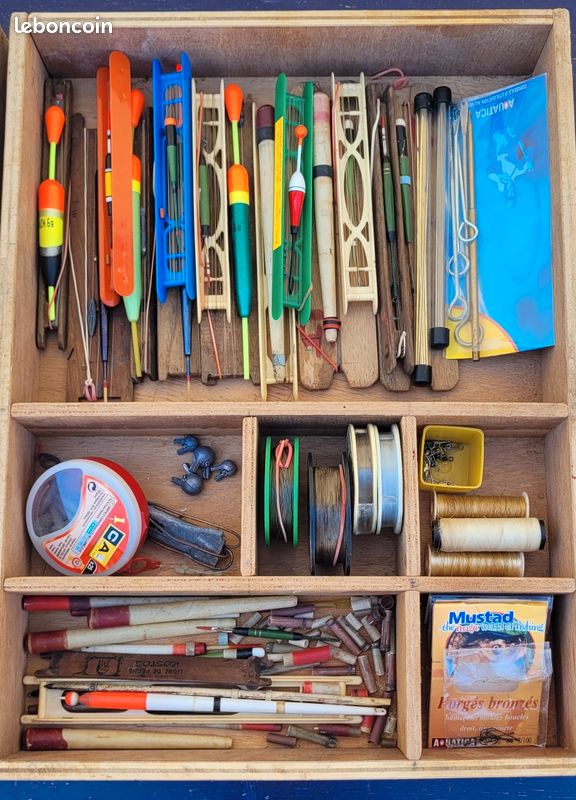 Articles de pêche (hameçons, lignes, plombs...) (image 3)
