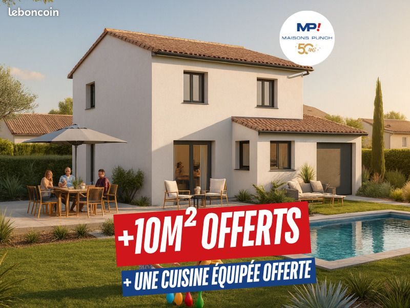 Maison 4 pièces 90 m² · à Chalamont · 90 m² · 268 400 €