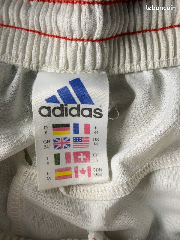 Short Adidas Équipe de France 1998 Vintage – FFF (image 2)