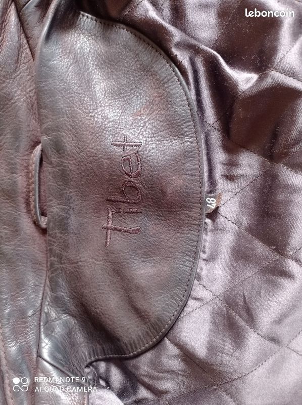 Blouson cuir TIBET homme taille 48 M/L (image 7)