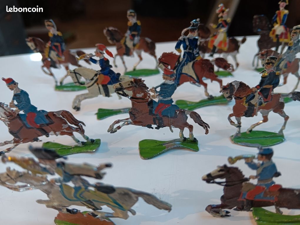 Französische Chasseurs à Cheval der Kaisergarde Napoleons, 1804-1815