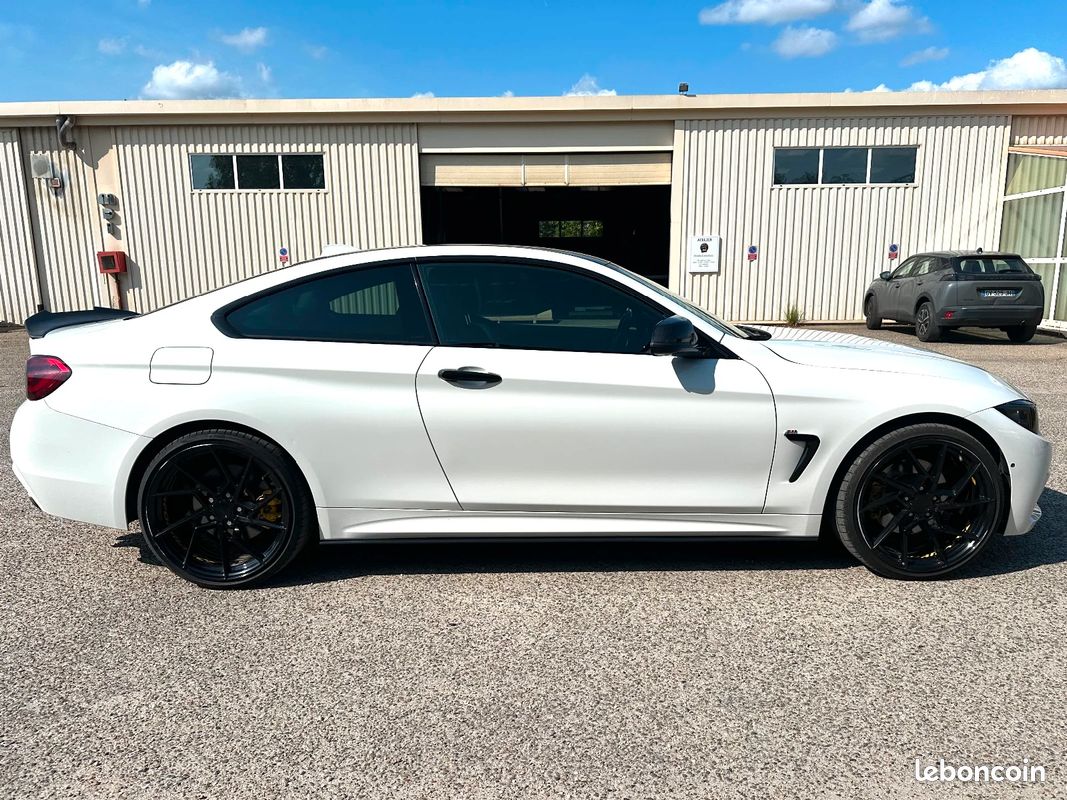 BMW SERIE 4 COUPE F32 LCI 430d xDrive 258 ch BVA8 M Sport / STAGE 1 / FEUX ET LIGNE TYPE M4 (image 6)