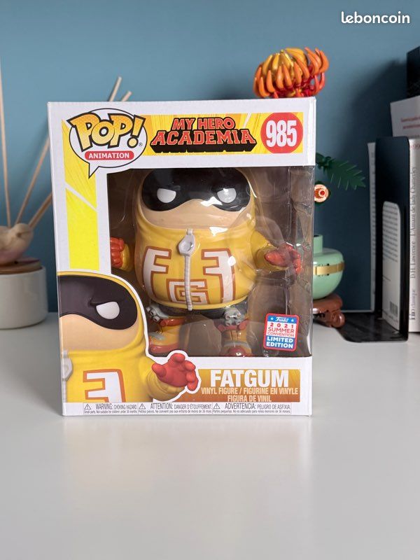 Funko Pop! #985 Fatgum - Édition Limitée Convention D'été 2021 - My Hero Academia - Occasion