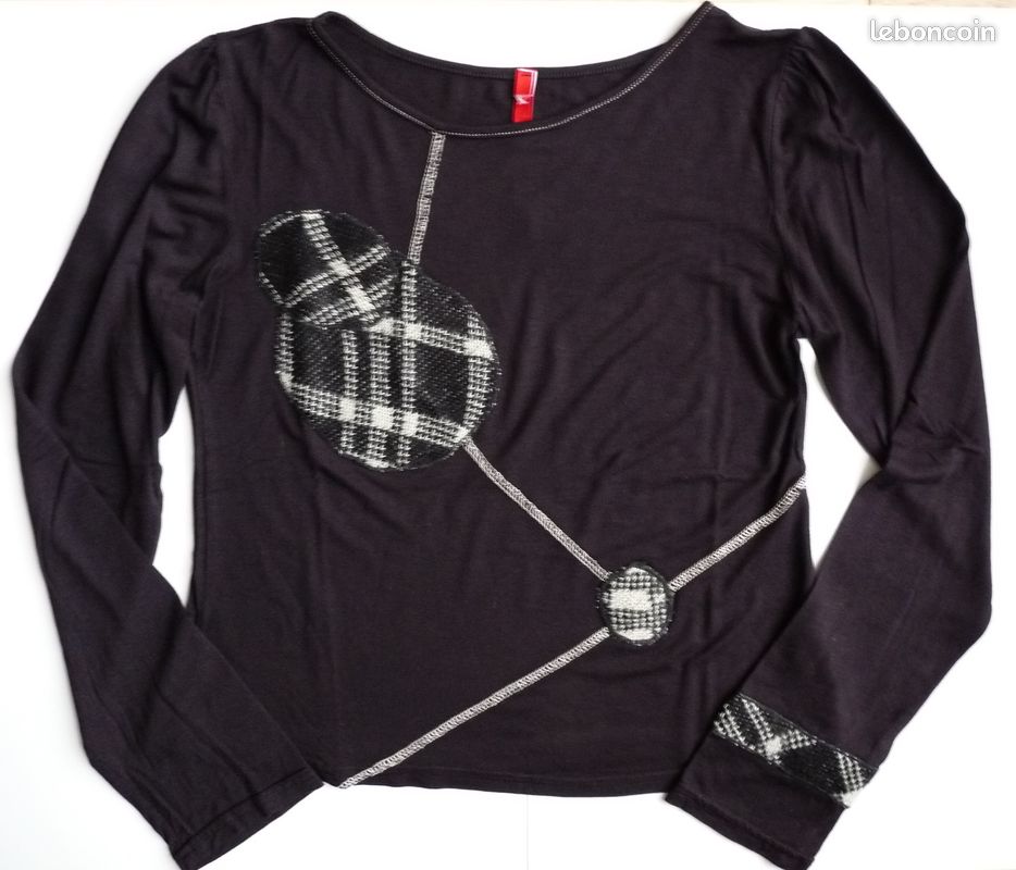 Robe 100% laine FEMMES JE VOUS AIME T38 - EXC ETAT (image 9)