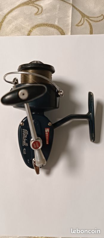Moulinet Ancien Mitchell 600 AP – Fabriqué En France (1964) Pour Pêche Mer Et Eau Douce