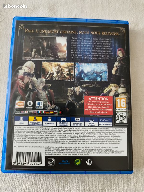 Code vein ps4 (image 2)