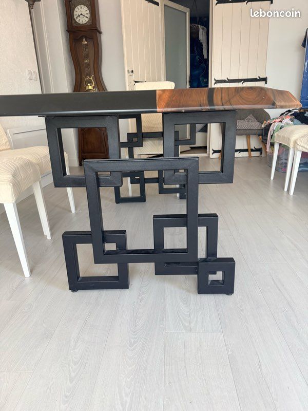 Ensemble salon noisetier et epoxy (image 2)