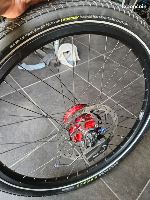 Roue Arrière Rohloff 27.5 Pouces D'occasion - Parfaite Pour VTT Ou Vélo Voyage