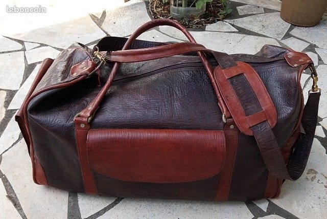 Sac de voyage en cuir (image 2)