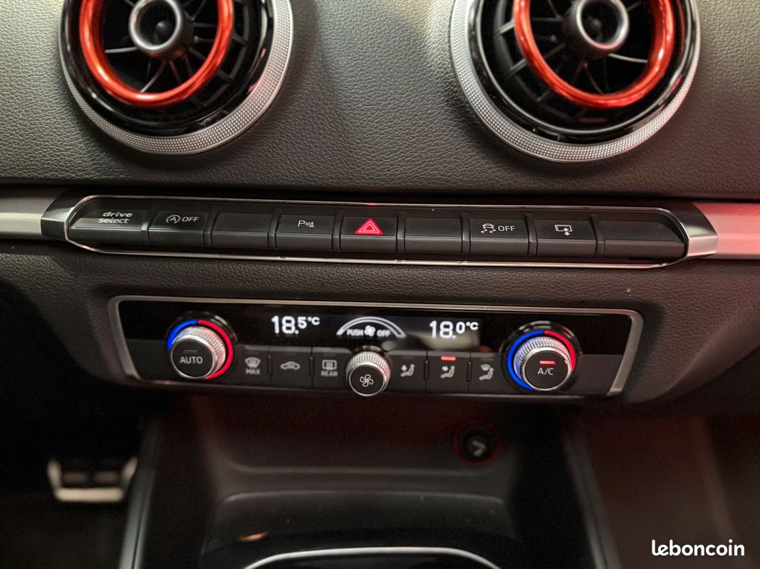 Audi A3 Quattro 2.0 TDi 184 cv S line Toit ouvrant - Bang Olufsen - Distrib et STRONIC à jour (image 22)