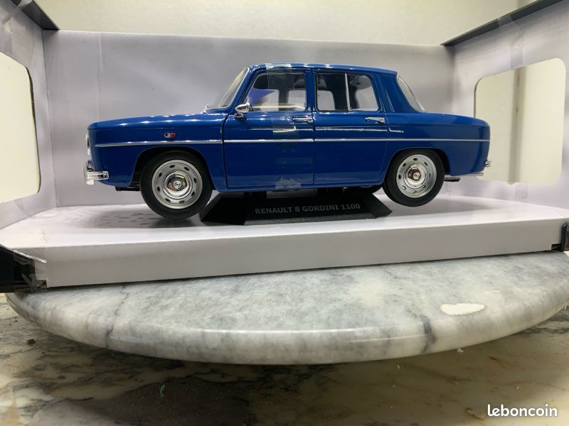 Solido 1/18 Renault 8 Gordini 1967 Bleu - Miniature Neuve