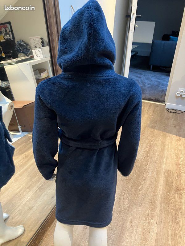 Peignoir Sortie De Bain Okaidi Peignoir Sortie De Bain Bleu Marine