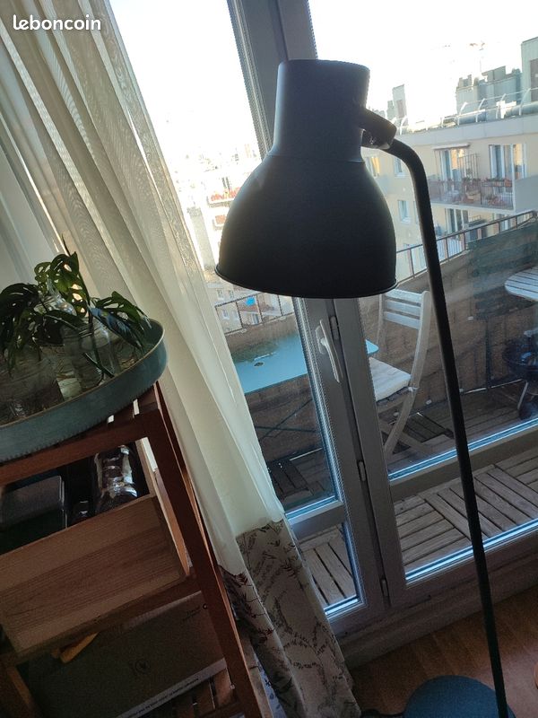 Lampadaire gris 1m80 (image 3)