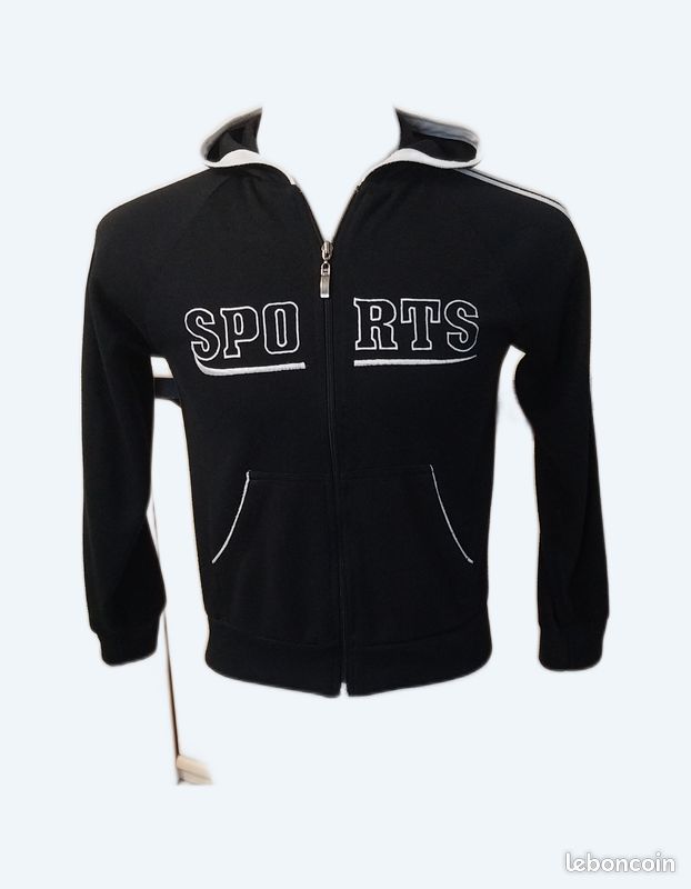 Lot De 3 Vestes Sport Homme à Capuche - Taille XS - Gris - Occasion
