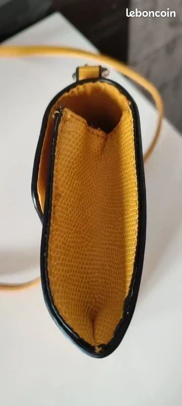Petit sac à main Primark jaune / moutarde (image 10)