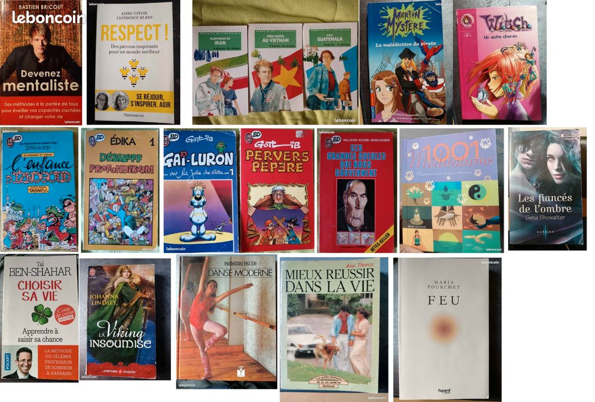 Occasions Livres 2~8eur (image 1)