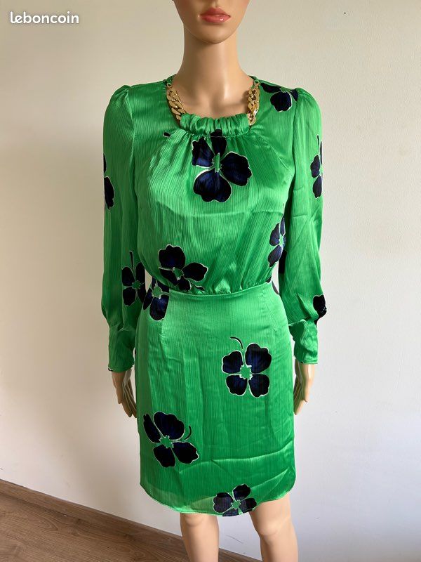 Robe Manche Robe AsymÃ©trique Verte Robe Verte Robe De Mariee