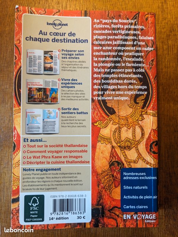 Guide Thaïlande Lonely Planet (image 3)