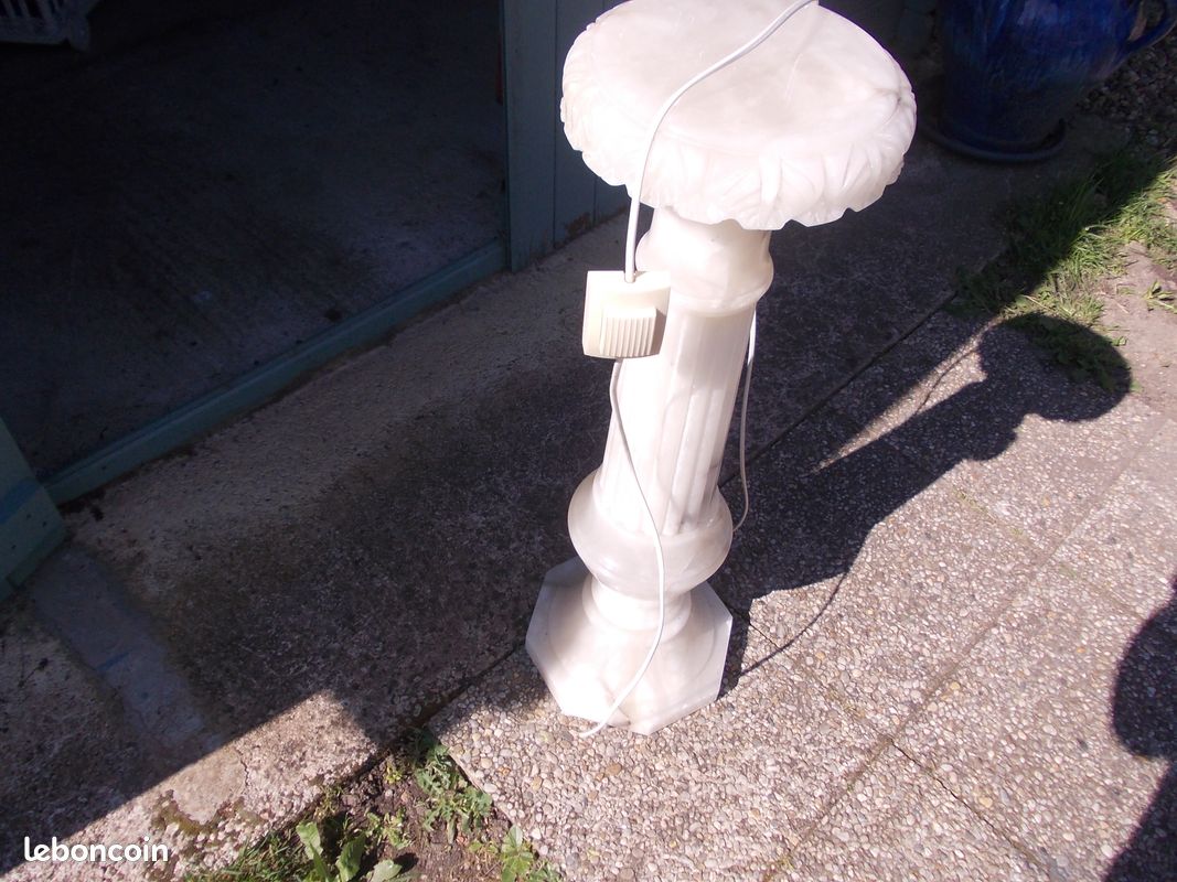 Colonne en albâtre de 80cm de hauteur (image 2)