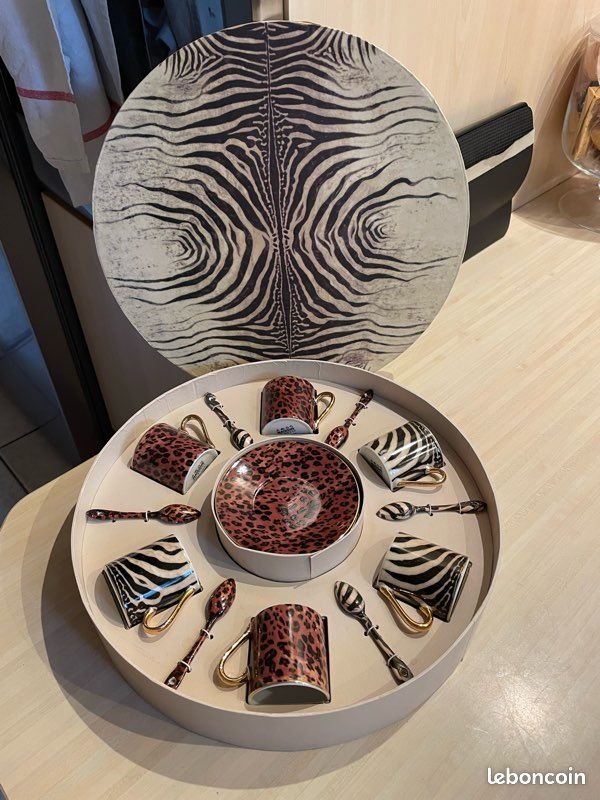 Coffret 6 tasses à café « MAISON DU MONDE » - NEUF (image 3)