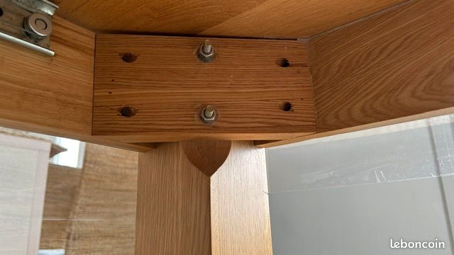 Table chêne 140x140 (image 4)