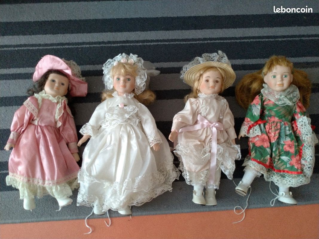 Poupées céramiques (image 1)
