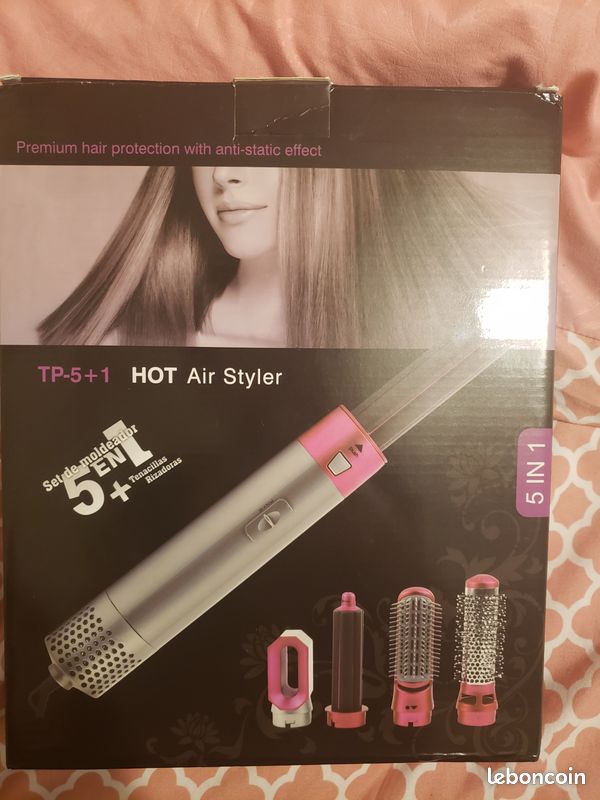 Brosse soufflante cheveux (image 1)