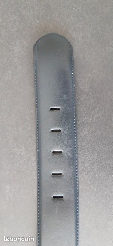 Ceinture bleu- marine made in italy (image 3)