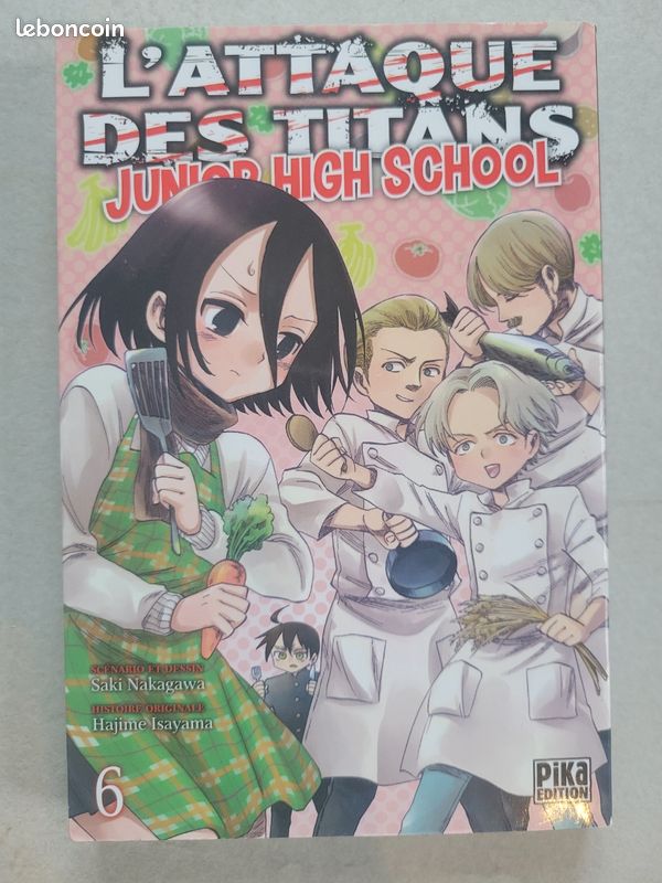 Lot 3 mangas l'Attaque des Titans (image 4)