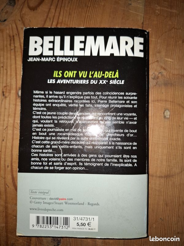 "Ils ont vu l'au de là" Pierre Bellemare - Jean Marc Epinoux (image 2)